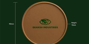 90mm Double Layer Paper Bowl Lids