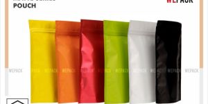 Multicolor Stand Up Zipper Pouches