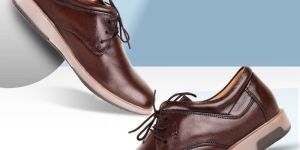 Mens Brown Derby Shoes