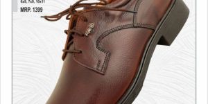 FORB Mens Brown Textured Slip On Shoes