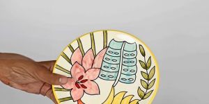 Garden Bloom Ceramic Plate