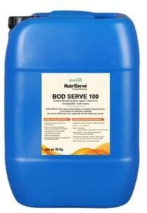 Nutriserve Bod Serve 100 Crx Pack Liquid Bod Booster for Asp SBR MBBR Mbr