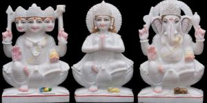 Shiv Parivar Marble Statue