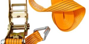 Polyester 50mm10mtr Cargo Ratchet Lashing Belt with Aluminium Handle