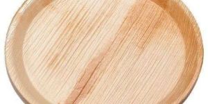 12 Inch Round Areca Leaf Plate