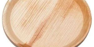 8 Inch Round Areca Leaf Plate