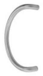 SS C Type Pull Handle