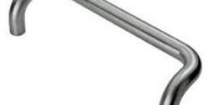 SS Cranked Pull Handle