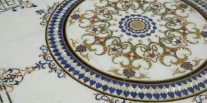 Marble Inlay Flooring