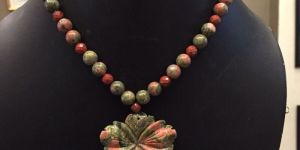 Unakite String and Pendant