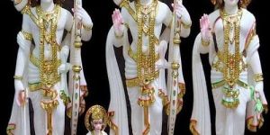 RAM Darbar Marble Statue