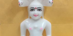 White Marble Jain Parshwanath Statue
