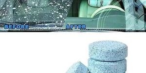 Windshield Cleaner Glass Tablet