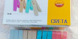 Creta Plastic Cloth Clips