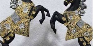 Pair of Decorative Horse