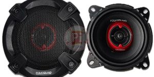 Folksound FS-407-25 4 Inch Coaxial Car Speakers 460W Max Power 4-Way (Pair)