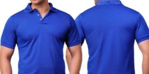 Mens Royal Blue Polo T Shirt