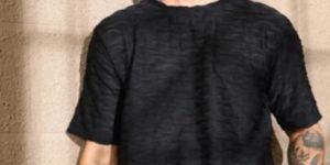 Mens Trendy Solid Cotton T Shirt