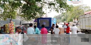 LED Video Van on Rent