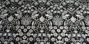 High Density Embroidered Fabric