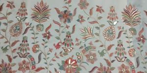 Minimal Embroidered Fabric