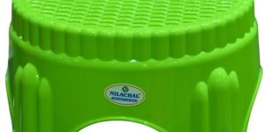 Green Plastic Bathroom Stool