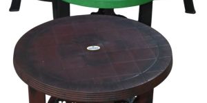 Modern Plastic Round Coffee Table