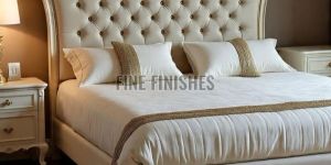 Royal Tufted Luxury Wooden Bed