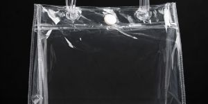 Transparent PVC Handle Bag for Jewellery Packaging