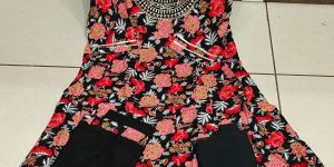 Cotton Kurti Pant Dupatta Set