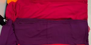 Plain Star Georgette Fabric