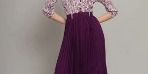 Women Regular Fit Top and Long Skirt Set