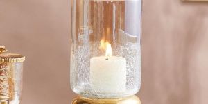 Hurricane Glass Candle Holder