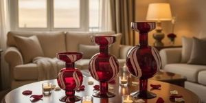 Modern Glass Candle Holder