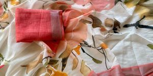 Soft Premium Linen Fabric Saree