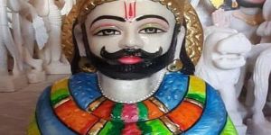 Marble Khatu Shyam Ji Statue