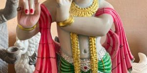 Marble Krishna Statue