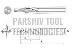 2 Flute Solid Carbide Step Drills without Coolant Holes
