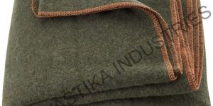 Army Uniform Wool Blanket