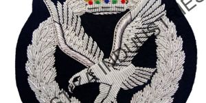 Hand Embroidered Bullion Wire Badges