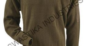 Military Uniform Woolen Sweater