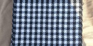 Checked Pattern Woolen Mufflers