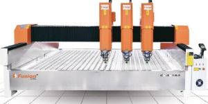 Three Head Horizontal CNC Cutting Machine