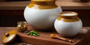 Traditional Ceramic Pickle Jar