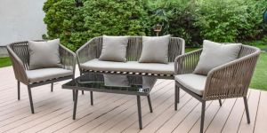 Braid Rope Outdoor Dining Set