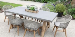 Teak Wood Outdoor Garden Dinning Table Set