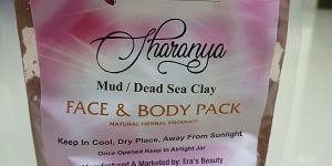 Sharanya Dead Sea Clay Face and Body Pack