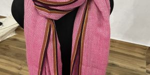 Yarn Dyed Woolen Shawl