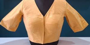 Raw Silk Blouse