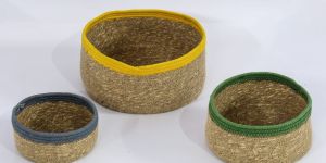 Rope and Seagrass Basket